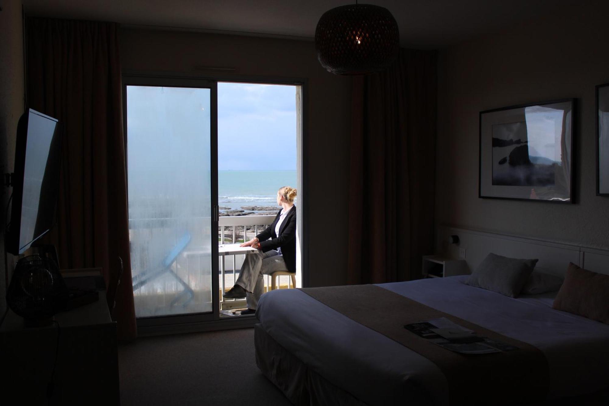 Logis Hotel Le Calluna Restaurant La Flottille Prefailles Ngoại thất bức ảnh